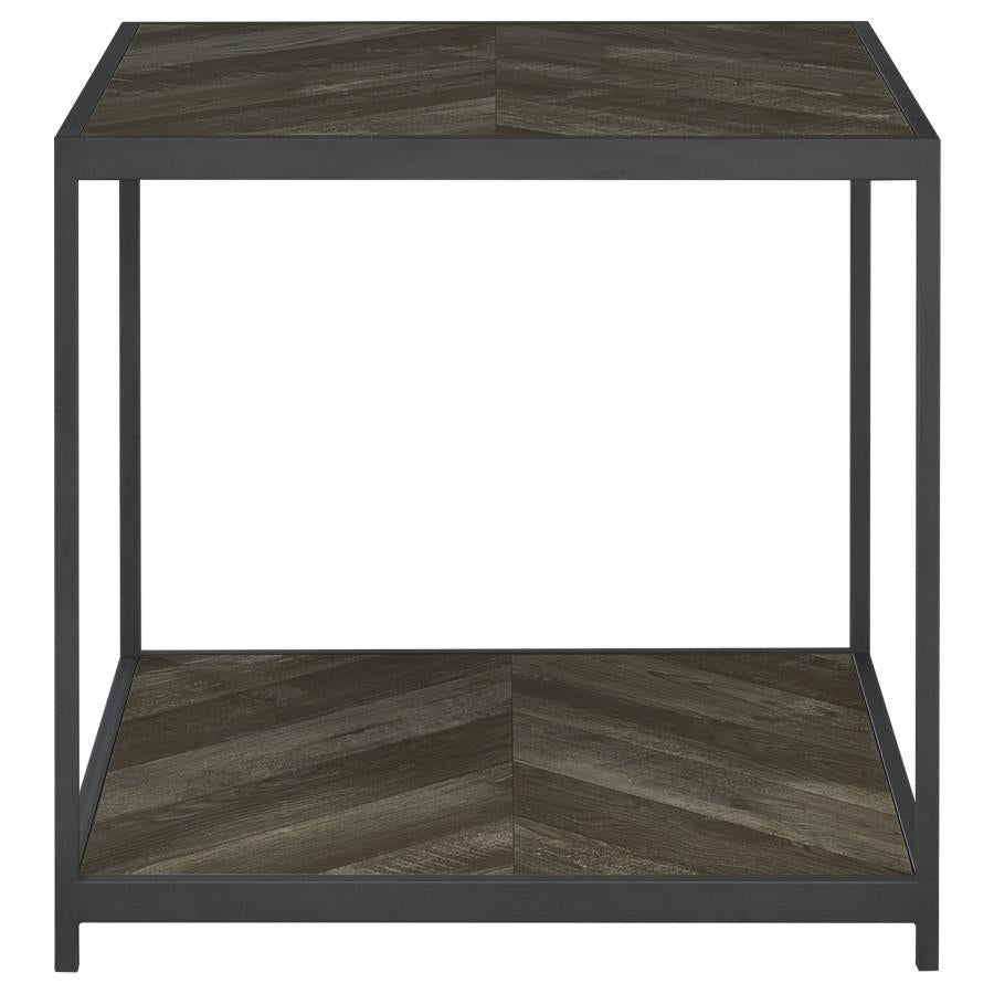 Beckley Grey End Table