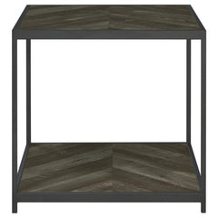 Beckley Grey End Table