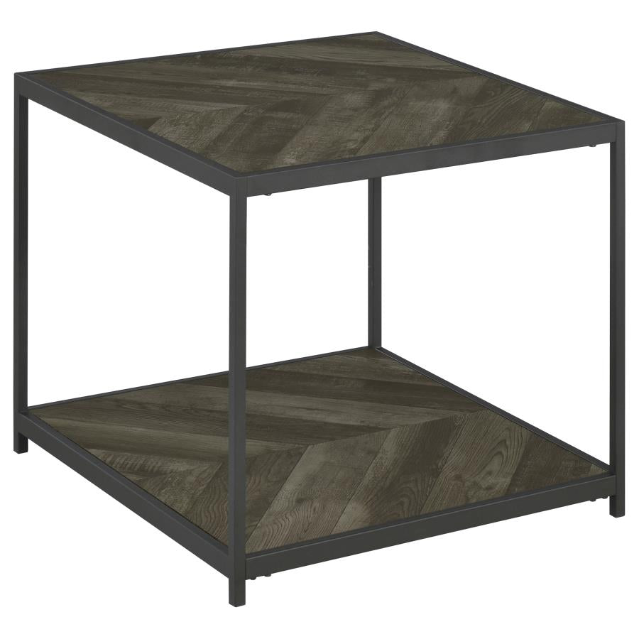 Beckley Grey End Table