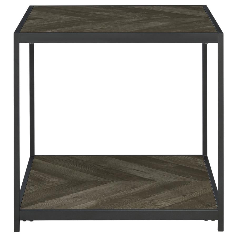 Beckley Grey End Table