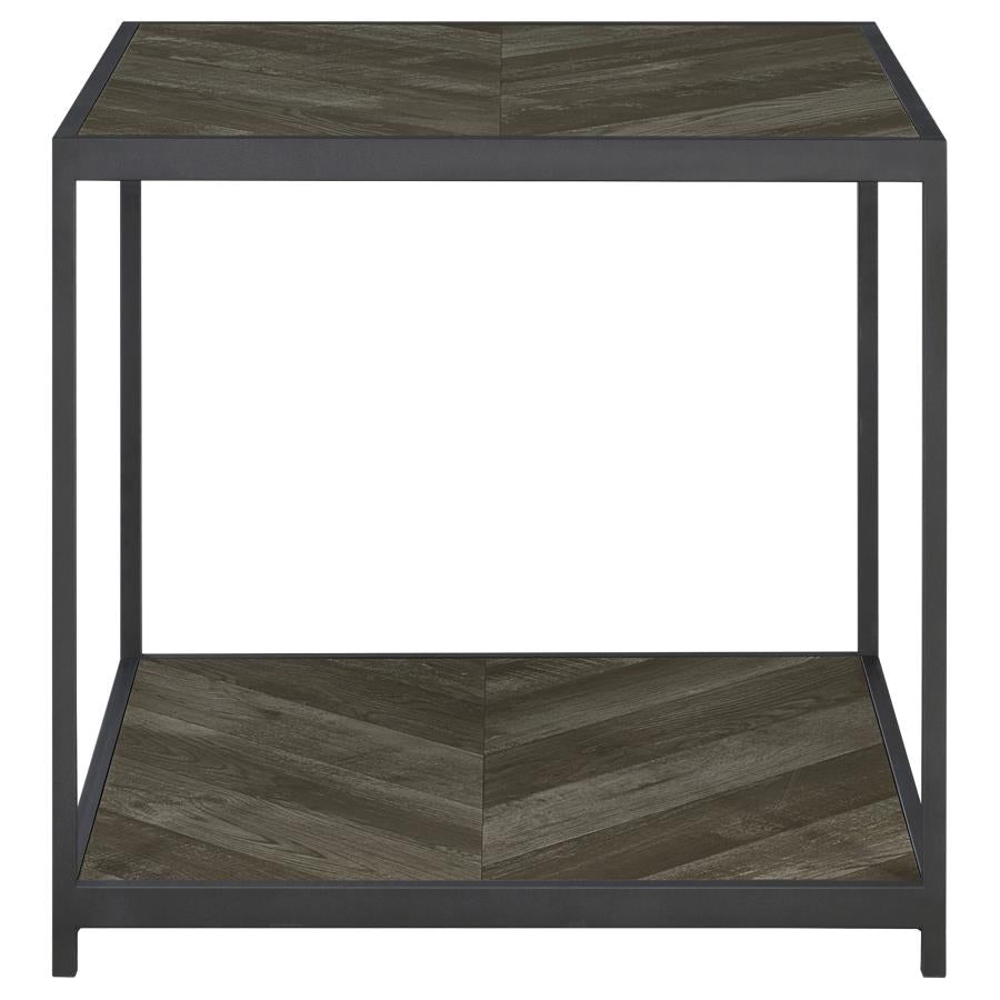 Beckley Grey End Table