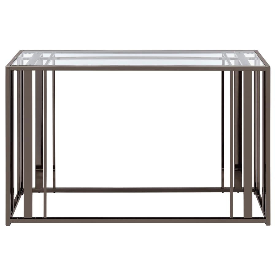 Adri Black Console Table