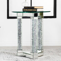 Octave Silver End Table