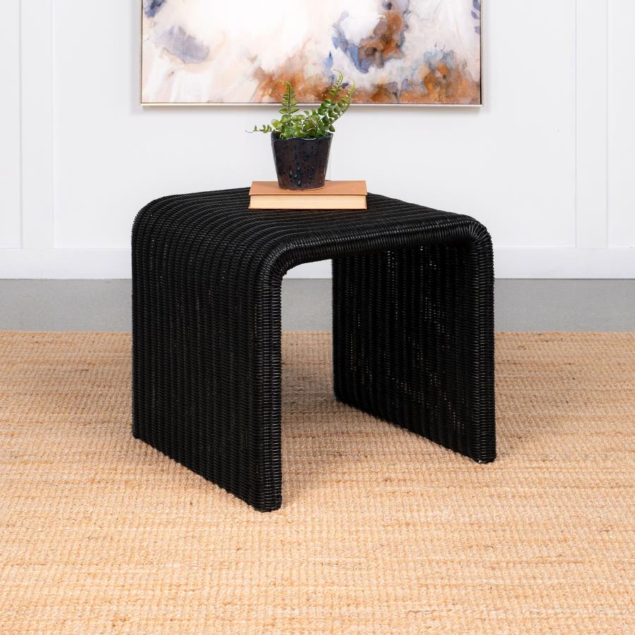 Cahya Black End Table