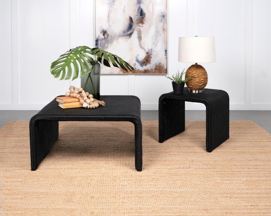 Cahya Black End Table