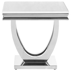 Kerwin White End Table