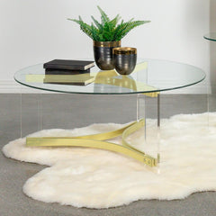 Janessa Gold Coffee Table