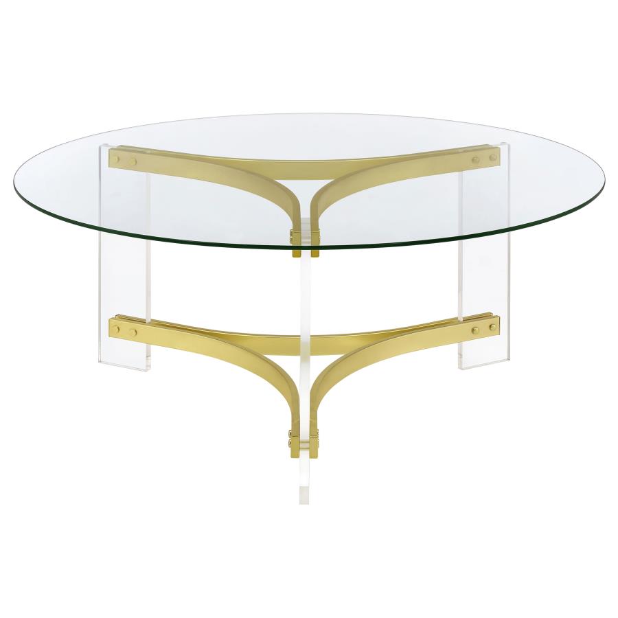 Janessa Gold Coffee Table