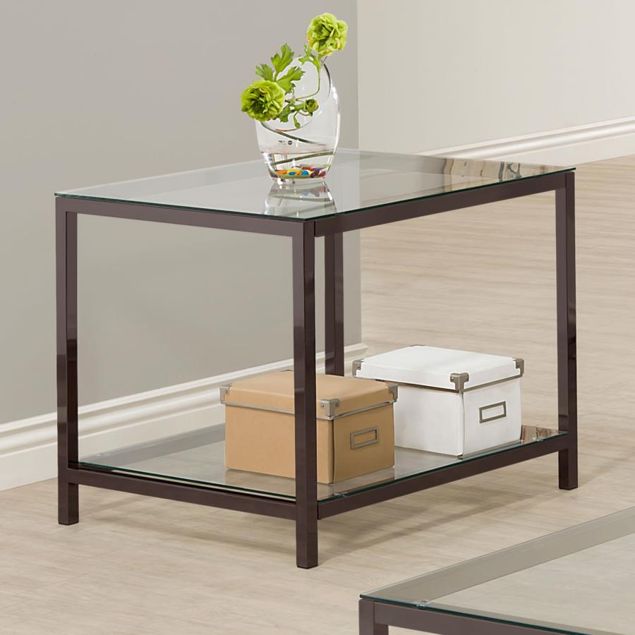 Trini Black End Table