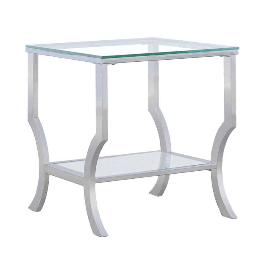 Saide Silver End Table