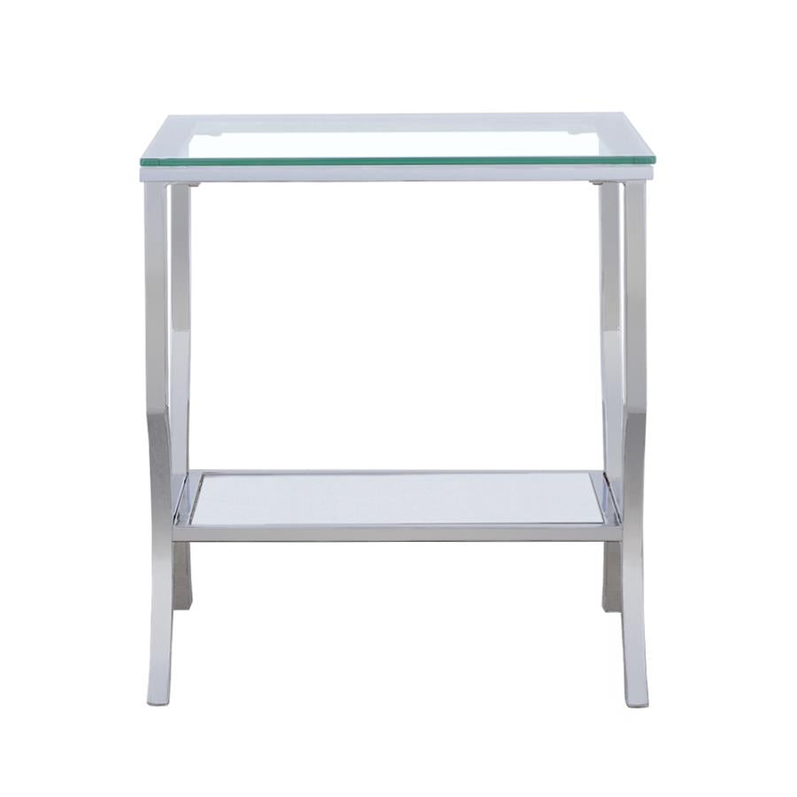 Saide Silver End Table