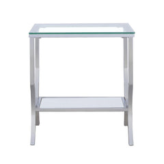 Saide Silver End Table