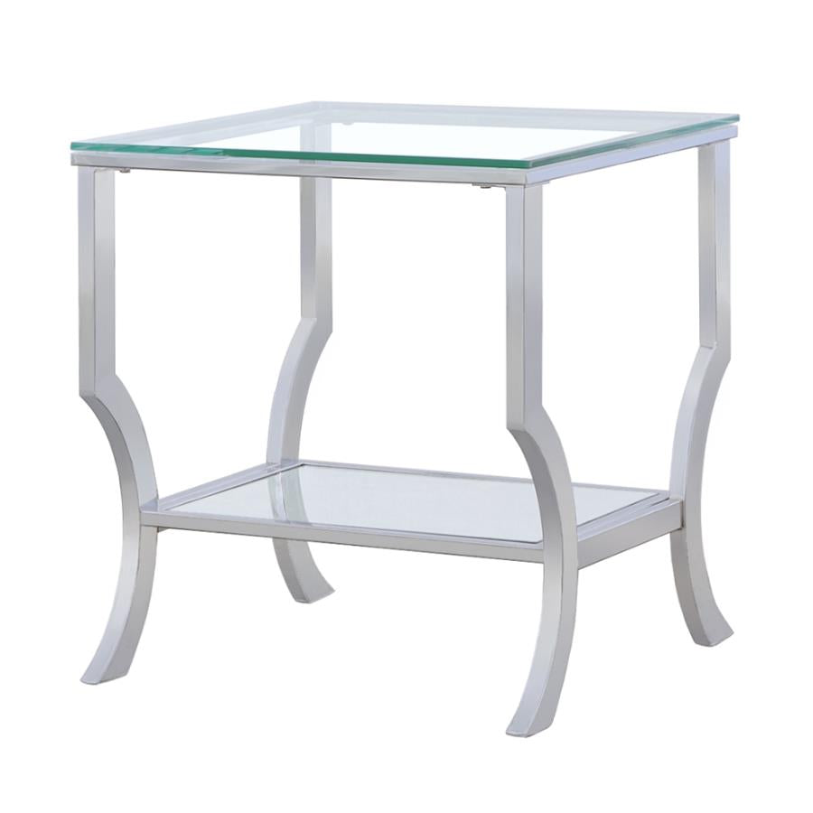 Saide Silver End Table