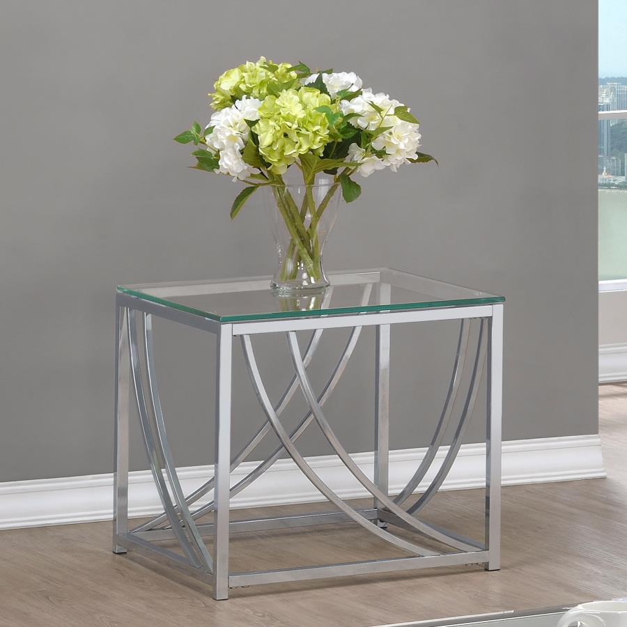 Lille Silver End Table