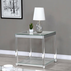 Anne Silver End Table