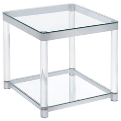 Anne Silver End Table