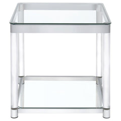 Anne Silver End Table