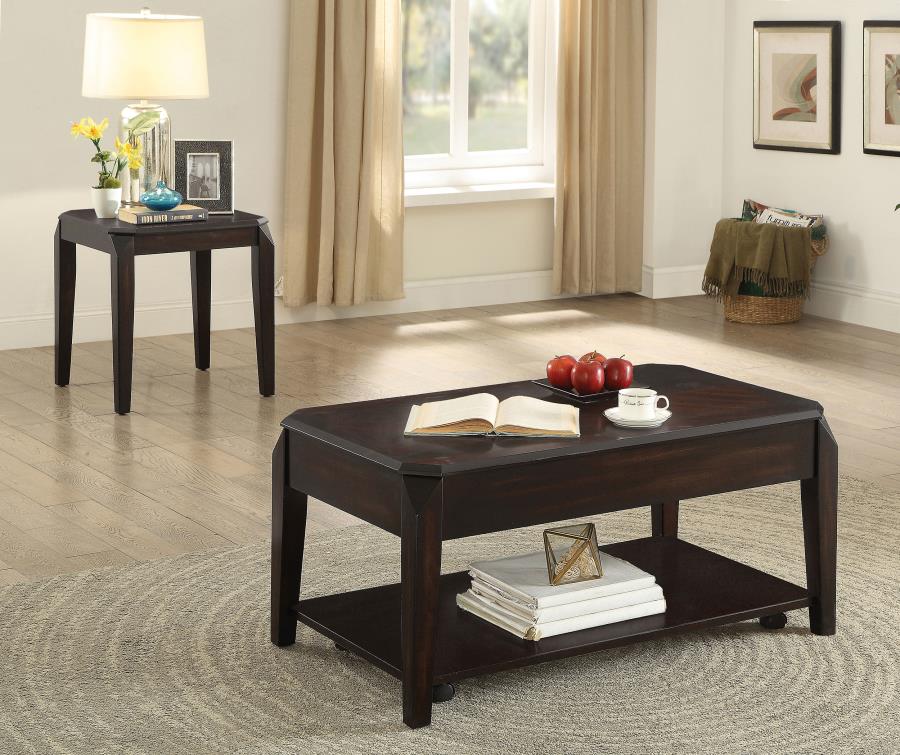 Baylor Brown End Table