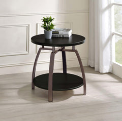 Dacre Black End Table