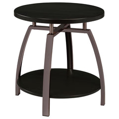 Dacre Black End Table