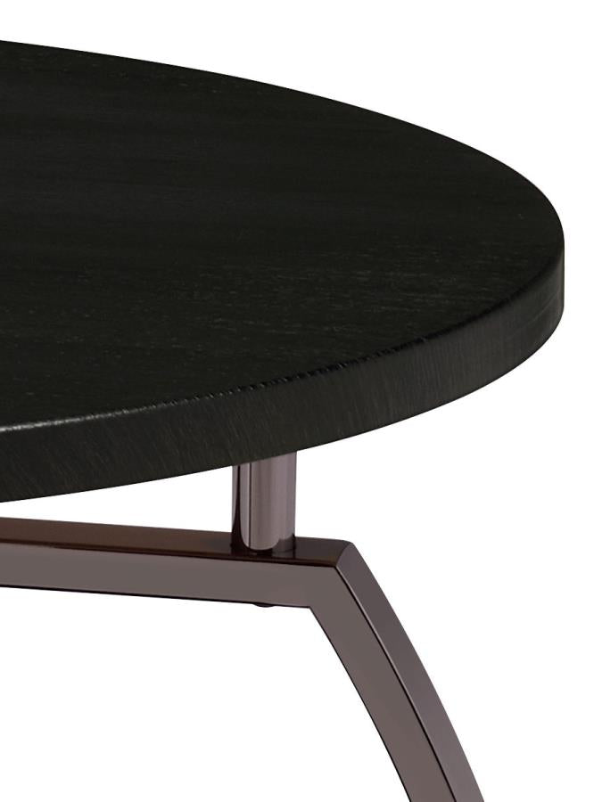 Dacre Black End Table