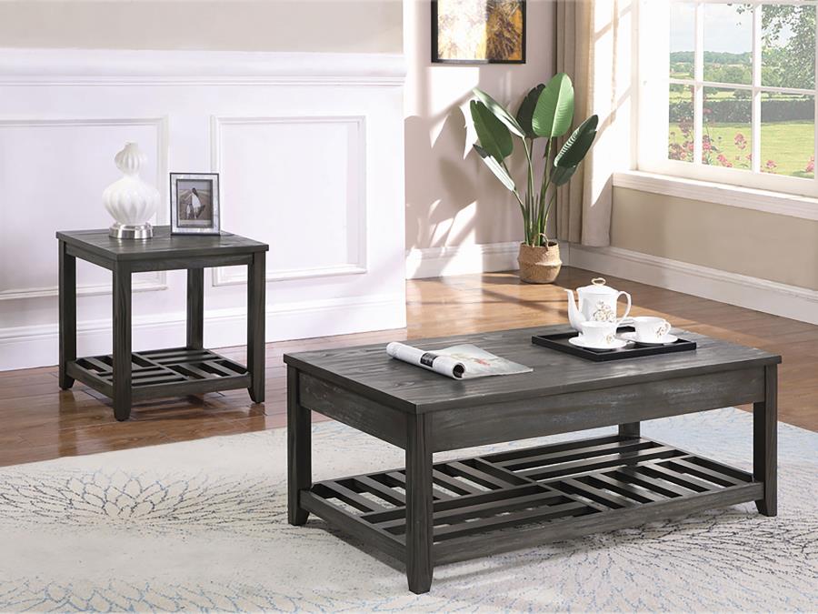 Cliffview Grey End Table