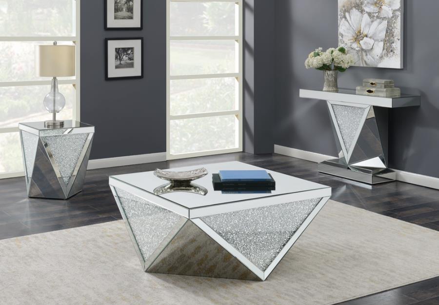 Amore Silver End Table