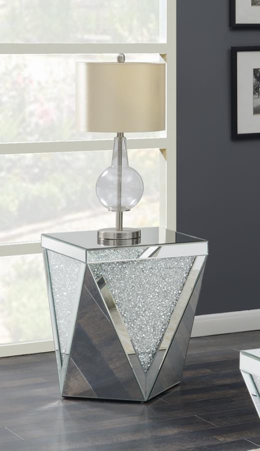 Amore Silver End Table