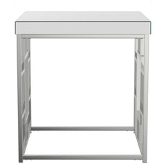 Dafina Silver End Table