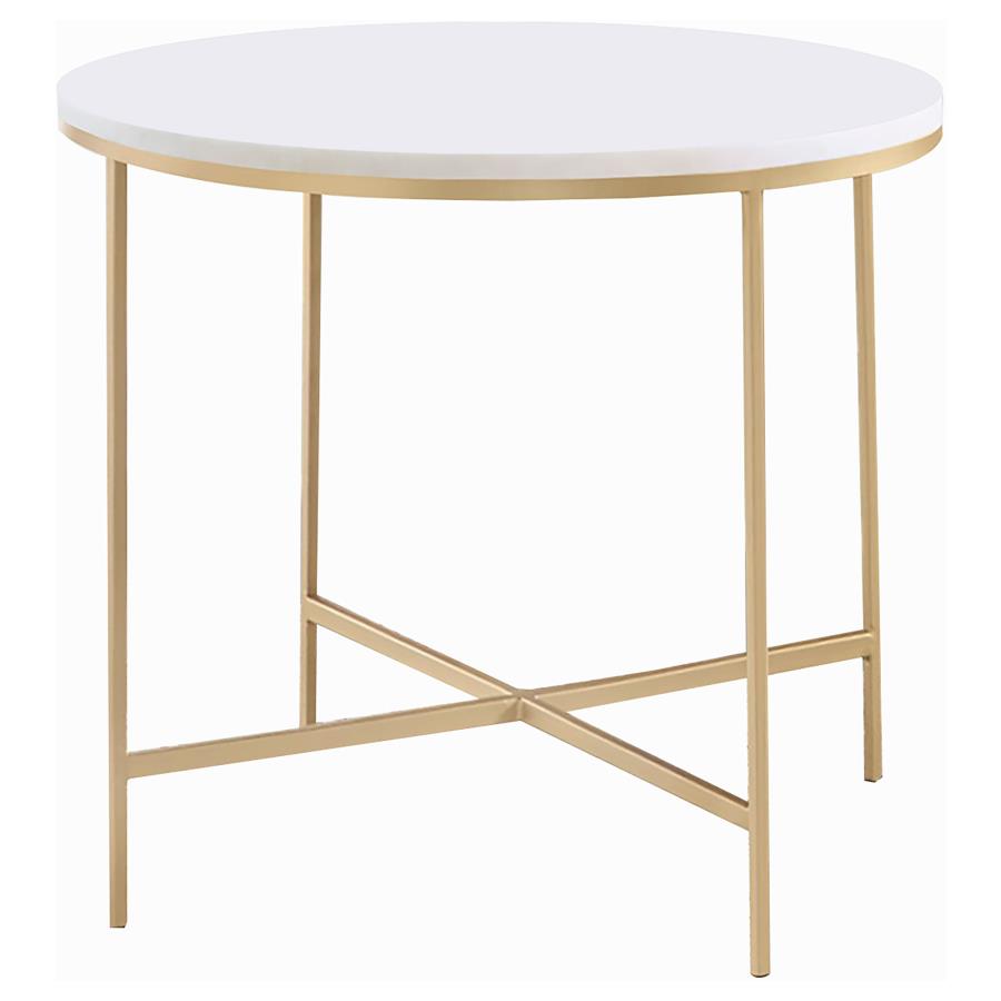 Ellison White End Table