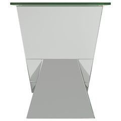 Taffeta Silver End Table