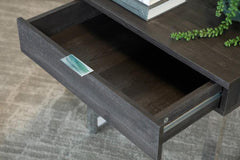 Baines Grey End Table