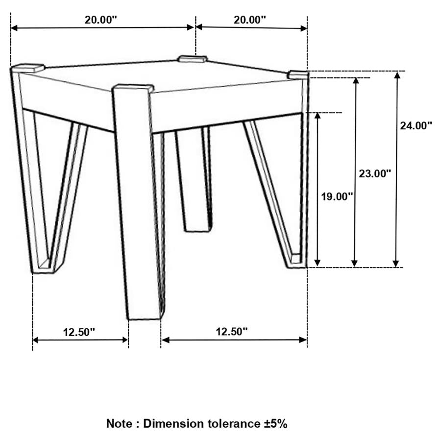 Winston Brown End Table