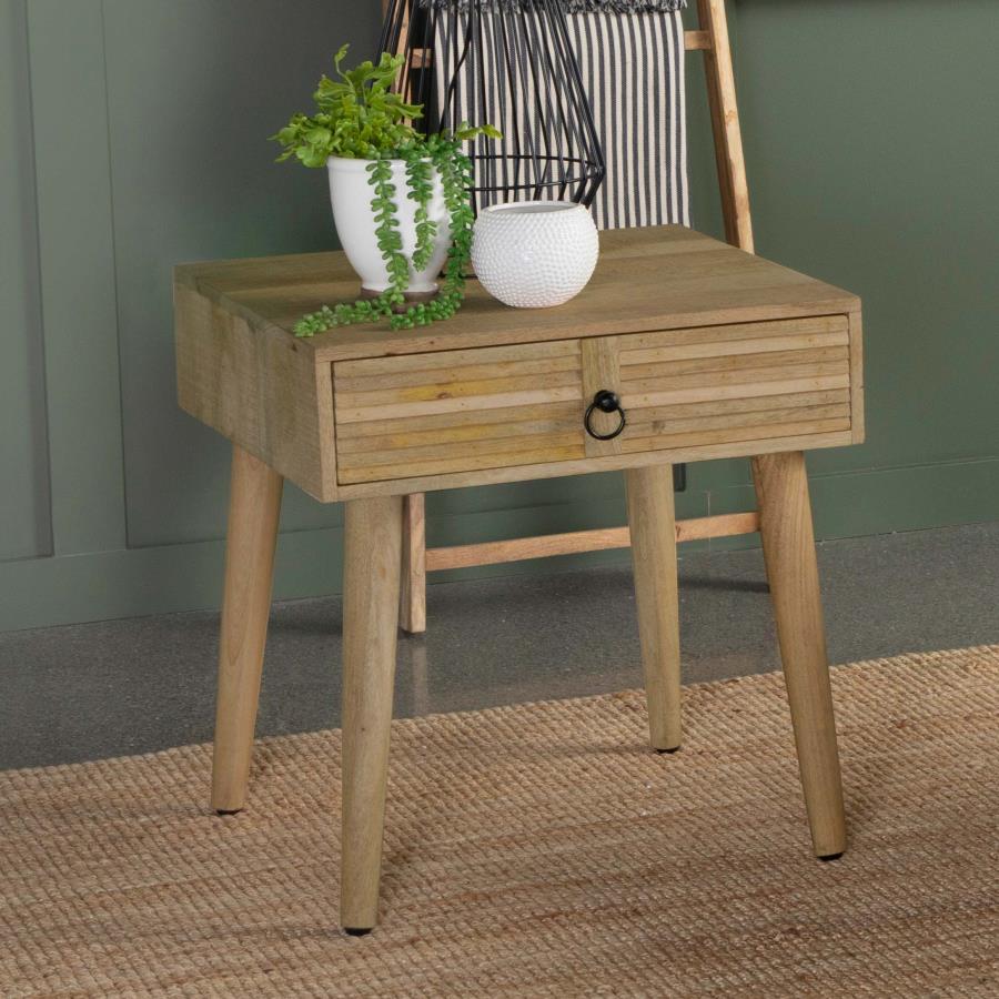 Zabel Brown End Table