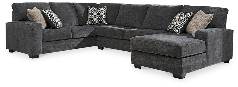 Tracling 3-Piece Sectional with Ottoman - PKG001613