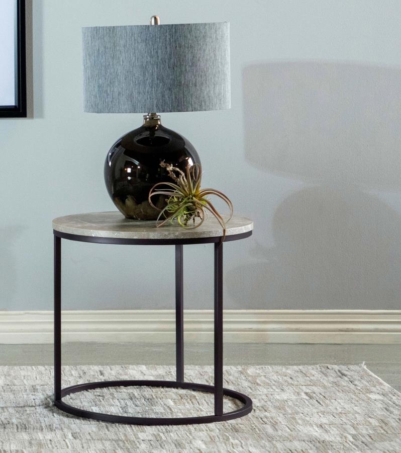 Lainey Grey End Table