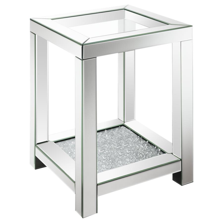 Valentina Silver End Table