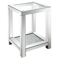 Valentina Silver End Table