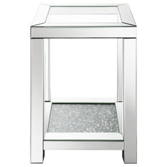 Valentina Silver End Table