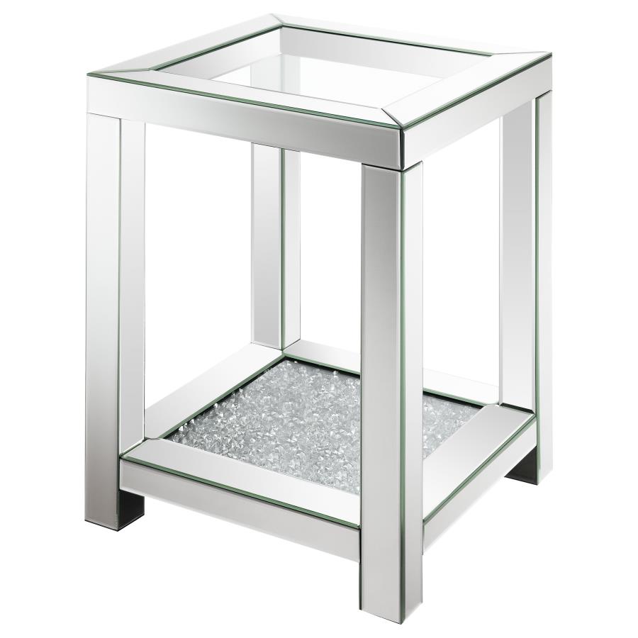 Valentina Silver End Table