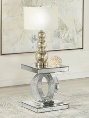 Breena Silver End Table