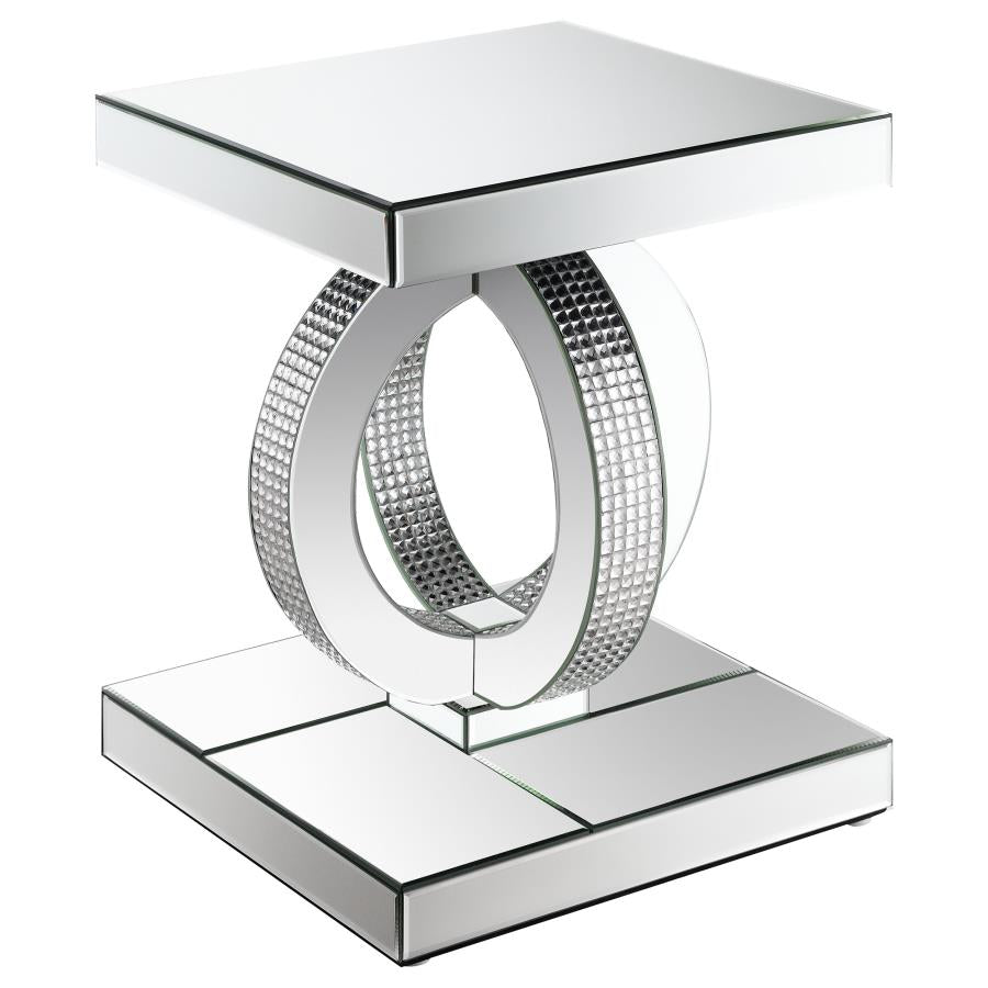 Breena Silver End Table