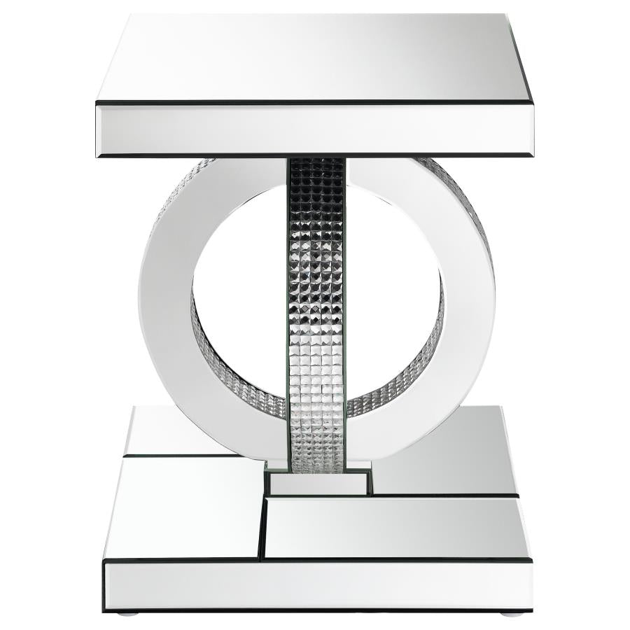 Breena Silver End Table