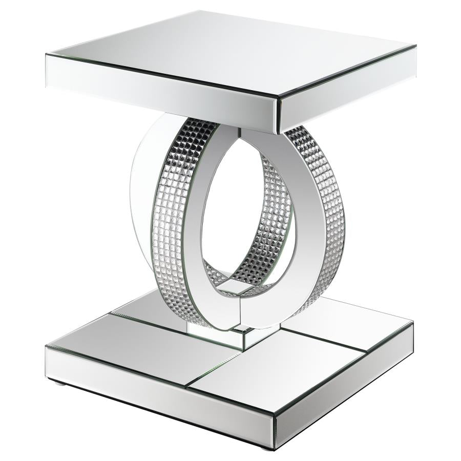 Breena Silver End Table