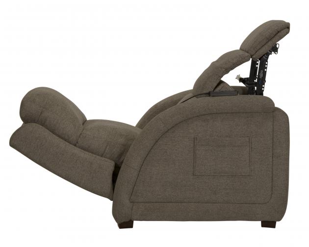 Nirvana Power Headrest Power Lay Flat Recliner w/Lumbar/Dual Motor/Zero Gravity