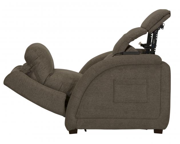 Nirvana Power Headrest Power Lay Flat Recliner w/Lumbar/Dual Motor/Zero Gravity