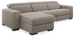 Mabton 3-Piece Sectional with Recliner - PKG002340