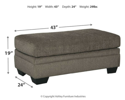 Dorsten Sofa, Loveseat, Chair and Ottoman