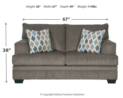 Dorsten Sofa, Loveseat, Chair and Ottoman