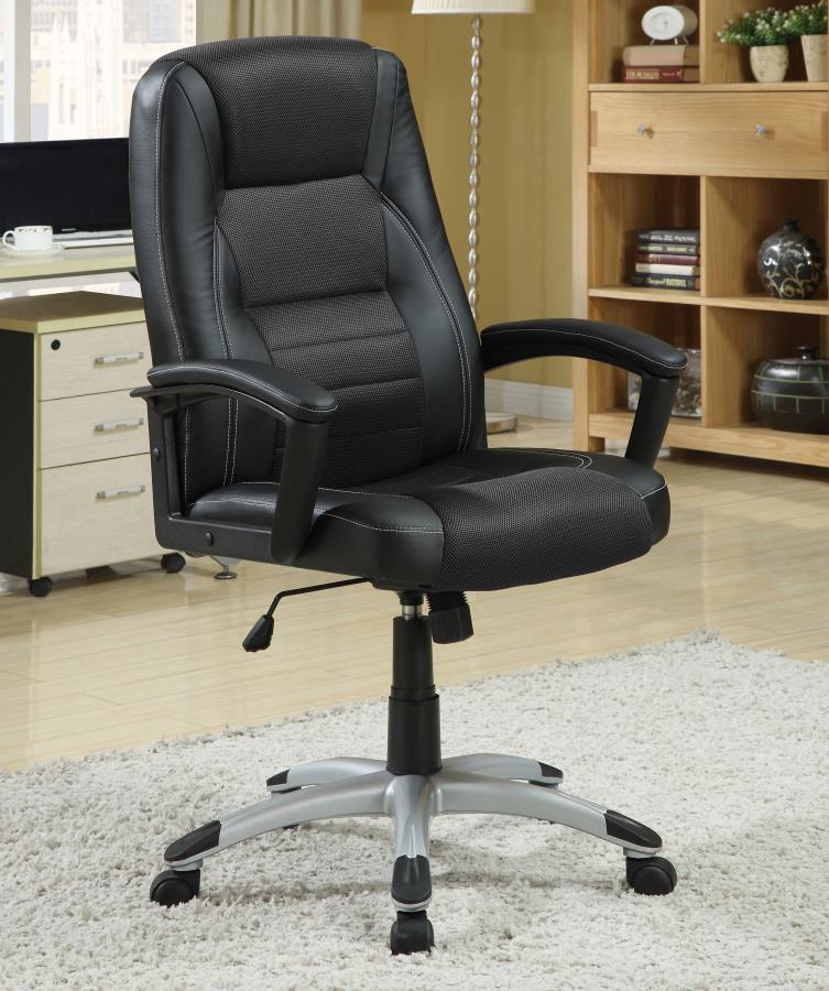 Dione Black Office Chair